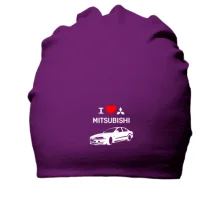Бавовняна шапка I love mitsubishi