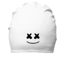 Бавовняна шапка з обличчям Marshmello