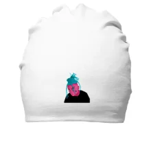 Хлопковая шапка Morgenstern fan artaMorgenstern with blue dreadlocks art