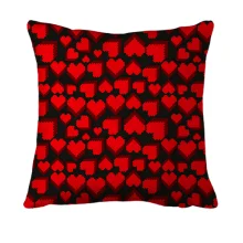 3D подушка Серця pattern