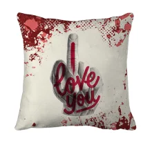 3D подушка I love (fuck) you