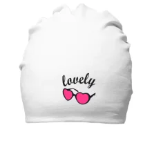 Бавовняна шапка з рожевими окулярами Lovely