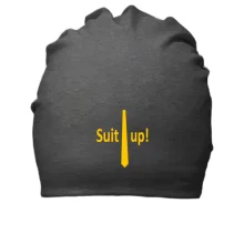 Хлопковая шапка suit up