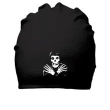 Хлопковая шапка The Misfits (скелет)
