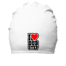 Бавовняна шапка I love dub step