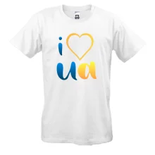Футболка I love UA