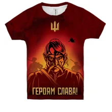 Детская 3D футболка Героям Слава!