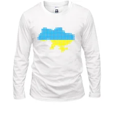 Лонгслів Стилізована мапа України