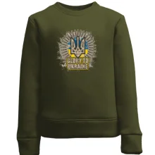 Дитячий світшот Glory to Ukraine (з патронами)