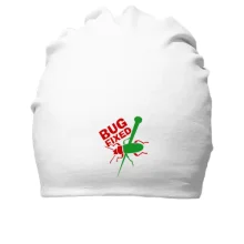 Хлопковая шапка с жуком Bug fixed