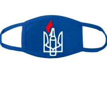 Маска Тризуб із коктейлем Молотова