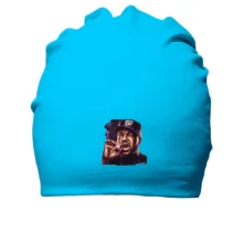 Хлопковая шапка с курящим Ice Cube