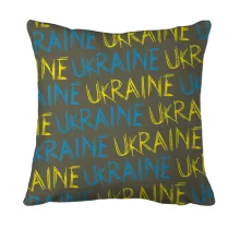 3D подушка Ukraine (надпись)