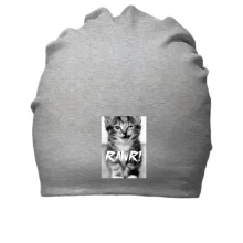 Хлопковая шапка Rawr кот