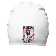 Хлопковая шапка rock star girl