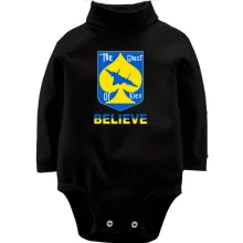 Детское боди с длинным рукавом The Ghost of Kyiv Believe