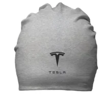 Хлопковая шапка tesla