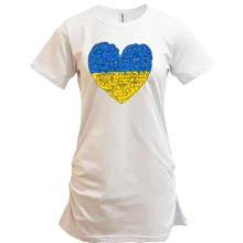 Туника Украинское общество - сердце