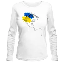 Лонгслив Украиночка (АРТ)