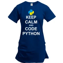 Туника Keep calm and code python