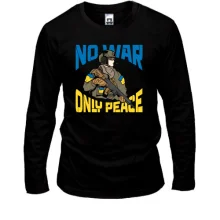 Лонгслив No war - only peace