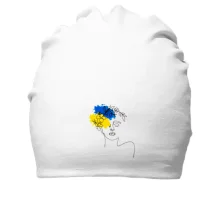 Хлопковая шапка Украиночка (АРТ)