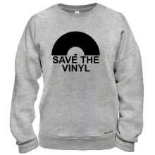 Свитшот Save the vinyl