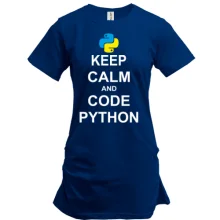 Туника Keep calm and code python