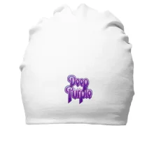 Бавовняна шапка Deep Purple (фіолетовий логотип)