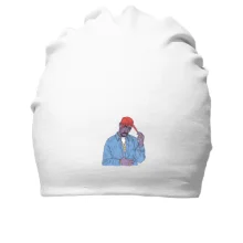 Хлопковая шапка с 2PAC иллюстрация (2)