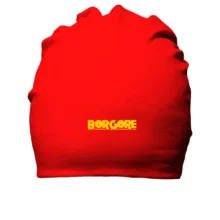 Бавовняна шапка з логотипом "Borgore"