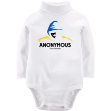 Детское боди с длинным рукавом Anonymous UA (2)