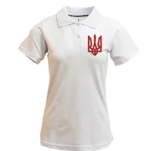 Футболка поло Тризуб из маков