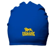 Бавовняна шапка з написом "Ukraine"