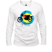 Лонгслів Ukraine Vintage (мопед Карпати)