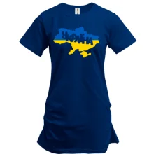 Туника с надписью Украина (карта)