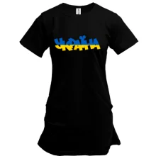 Туника с желто-синей надписью Украина