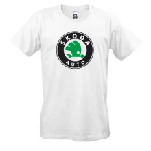 Футболка с логотипом Skoda Auto