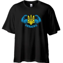 Футболка Oversize Ukraine (WorkOut Style)