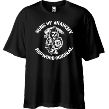 Футболка Oversize Sons of Anarchy