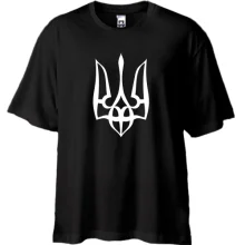 Футболка Oversize з тризубом