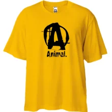 Футболка Oversize Animal (лого)