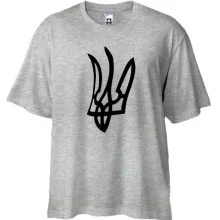 Футболка Oversize з гербом України в стилі X'U