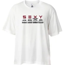 Футболка Oversize Tesla Sexy