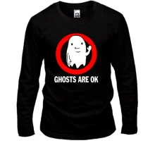 Лонгслив ghosts are ok