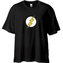 Футболка Oversize Шелдона Black Flash