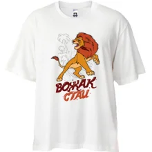 Футболка Oversize Вожак стаи (король лев)