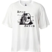 Футболка Oversize Гражданская Оборона (Егор Летов)