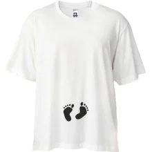 Футболка Oversize Любимые пяточки