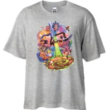 Футболка Oversize Rick and Morty Арт